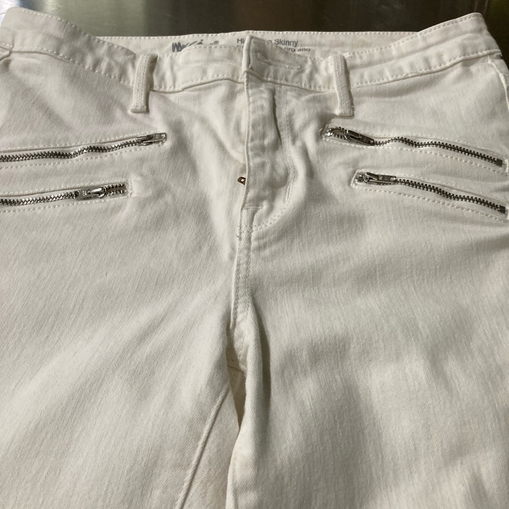 Size 8 white jeans
